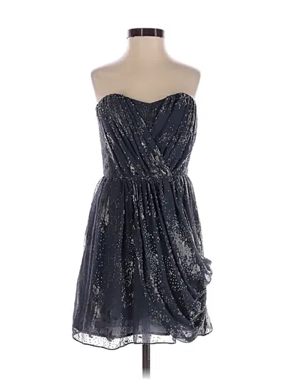 Pre-owned Bcbgeneration Cocktail Dress In Silver