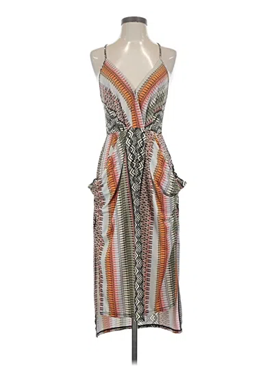 Pre-owned Bcbgeneration Cocktail Dress In Tan