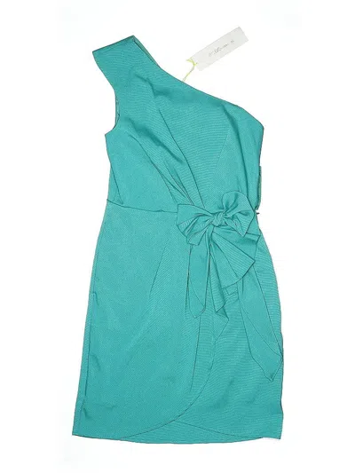 Pre-owned Bcbgeneration Cocktail Dress In Teal