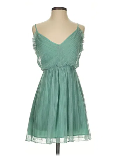 Pre-owned Bcbgeneration Cocktail Dress In Teal