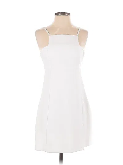 Pre-owned Bcbgeneration Cocktail Dress In White