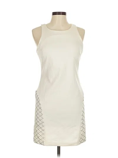 Pre-owned Bcbgeneration Cocktail Dress In White