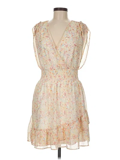 Pre-owned Bcbgeneration Cocktail Dress In White