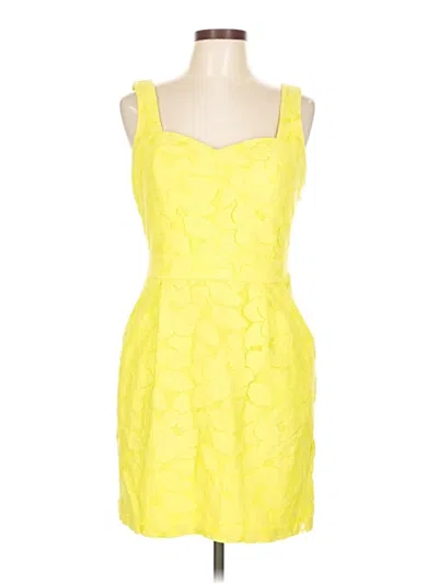 Pre-owned Bcbgeneration Cocktail Dress In Yellow