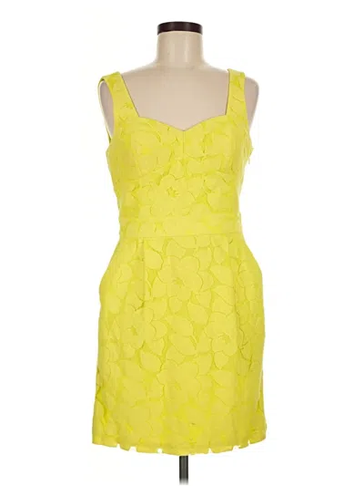 Pre-owned Bcbgeneration Cocktail Dress In Yellow