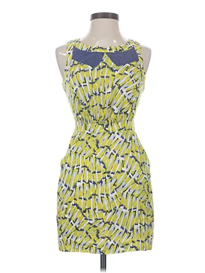 Pre-owned Bcbgeneration Cocktail Dress In Yellow