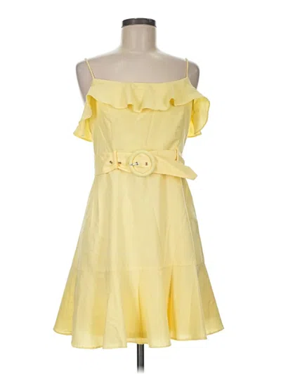Pre-owned Bcbgeneration Cocktail Dress In Yellow