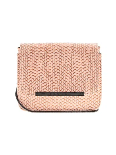 Pre-owned Bcbgeneration Crossbody Bag In Gold