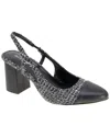 Bcbgeneration Women's Darrin Block Heel Tweed Slingback Pumps
