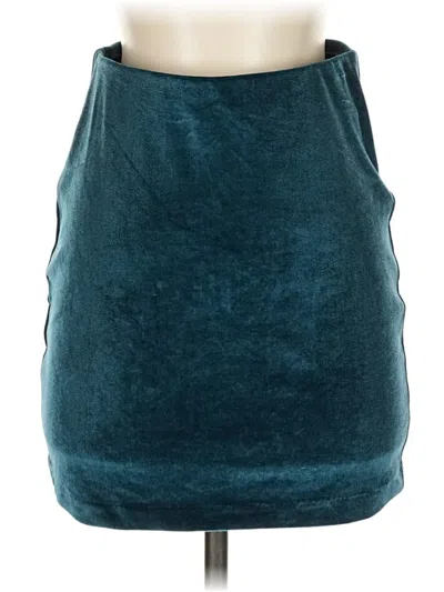 Pre-owned Bcbgeneration Denim Skirt In Blue