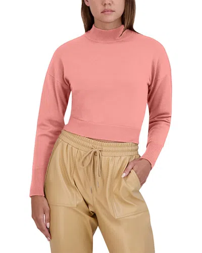 Bcbgeneration Dolman Sleeve Tie-back Sweater In Pink