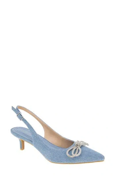 BCBGENERATION BCBGENERATION DONNA 2 SLINGBACK POINTED TOE PUMP