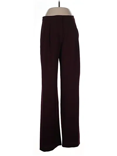Pre-owned Bcbgeneration Dress Pants In Burgundy