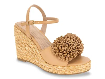 Bcbgeneration Erika Wedge Sandal In Brown