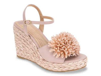 Bcbgeneration Erika Wedge Sandal In Pink