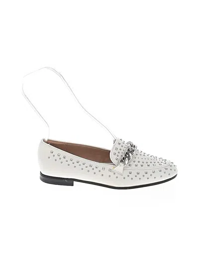 Pre-owned Bcbgeneration Flats In Ivory