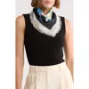 Bcbgeneration Floral Cotton Square Scarf In Multi