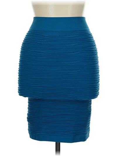 Pre-owned Bcbgeneration Formal Skirt In Blue