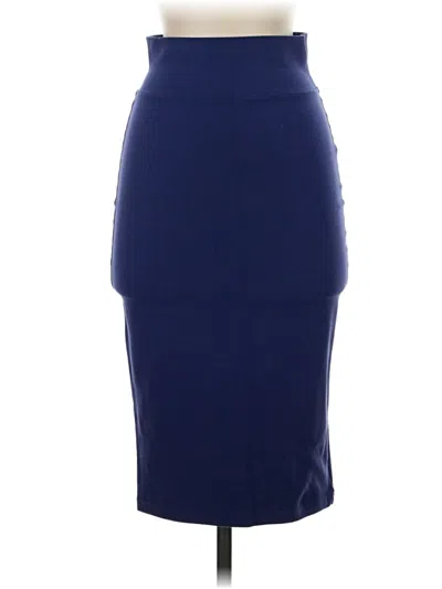 Pre-owned Bcbgeneration Formal Skirt In Blue