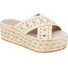 Bcbgeneration Gladda Platform Sandal In Bianca