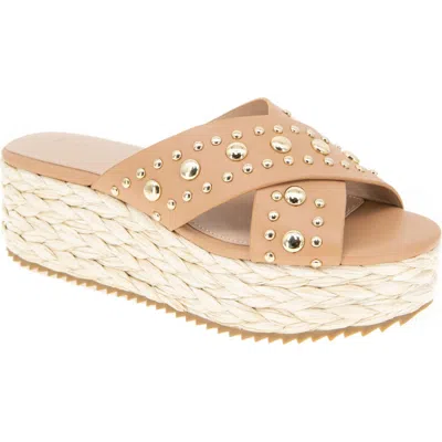 Bcbgeneration Gladda Platform Sandal In Tan