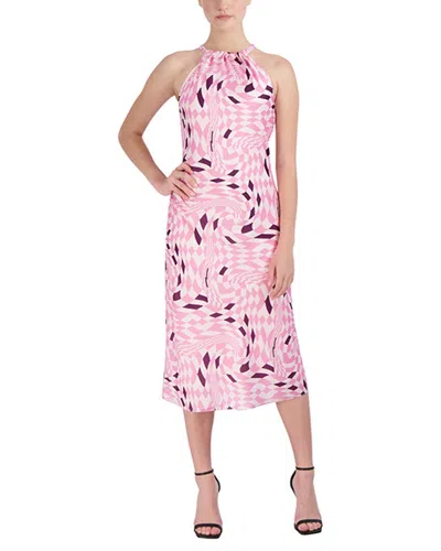 Bcbgeneration Halter Midi Dress In Pink