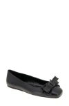 Bcbgeneration Haniba Bow Flat In Black