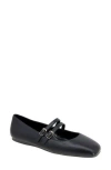 Bcbgeneration Harisa Womens Faux Leather Mary Jane Ballet Flats