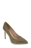 Bcbgeneration Holli Pointed Toe Pump In Dark Olive