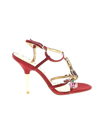 Pre-owned Bcbgeneration Heels In Red