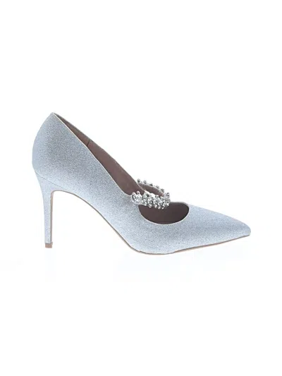 Pre-owned Bcbgeneration Heels In Silver