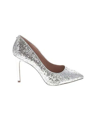 Pre-owned Bcbgeneration Heels In Silver