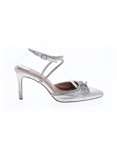 Pre-owned Bcbgeneration Heels In Silver