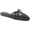 Bcbgeneration Hildana Bow Mule In Black Rhinestone