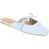 Bcbgeneration Hildana Bow Mule In Bluebell