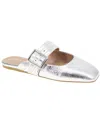Bcbgeneration Women's Hope Square Toe Buckle Slide Flat Mules