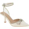 Bcbgeneration Ildy Pointed Toe Pump In Bright White Neoprene