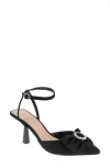 Bcbgeneration Ipany Ankle Strap Pump In Black