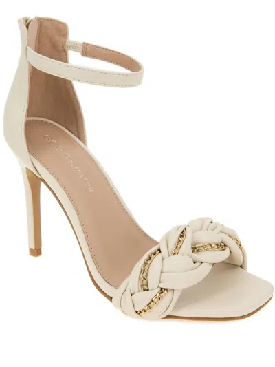 Bcbgeneration Isabel Ankle Strap Sandal In White