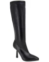 Bcbgeneration Isra Knee High Pointed Toe Boot In Black