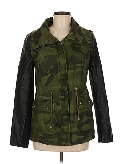 Pre-owned Bcbgeneration Jacket In Green