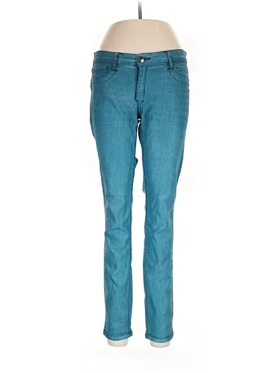 Pre-owned Bcbgeneration Jeggings In Blue