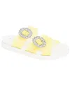 Bcbgeneration Jia Rhinestone Slide Sandal
