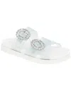 Bcbgeneration Jia Rhinestone Slide Sandal In Green