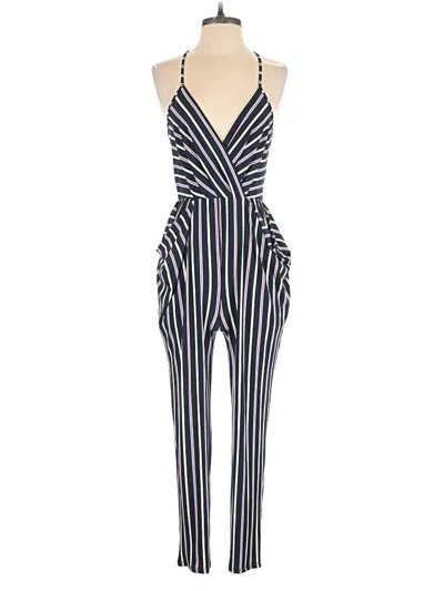 Pre-owned Bcbgeneration Jumpsuit In Blue