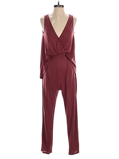 Bcbgeneration Jumpsuit In Burgundy