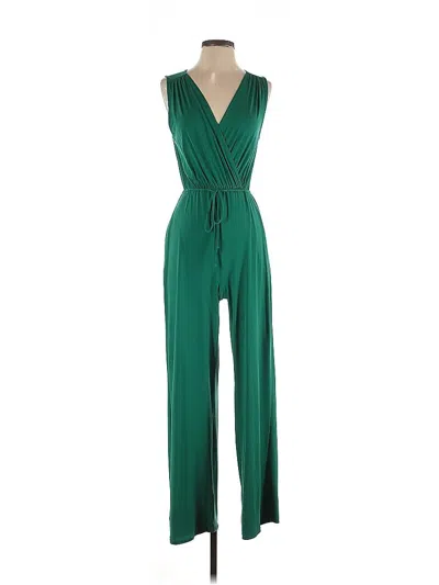 Pre-owned Bcbgeneration Jumpsuit In Green