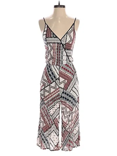 Pre-owned Bcbgeneration Jumpsuit In Ivory