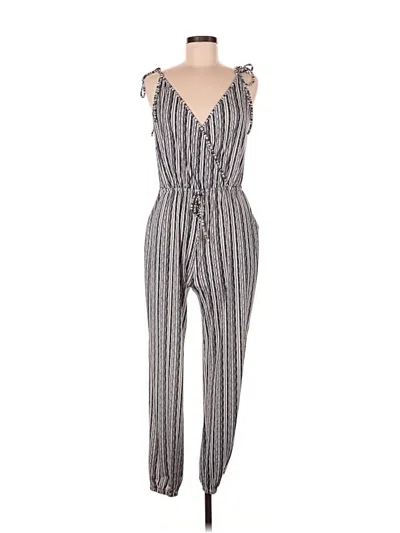 Pre-owned Bcbgeneration Jumpsuit In Ivory