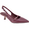Bcbgeneration Kami Slingback Pump In Windsor Wine